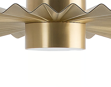 PLIE' 284.07 - LED brass ceiling lamp by Il Fanale - view 3